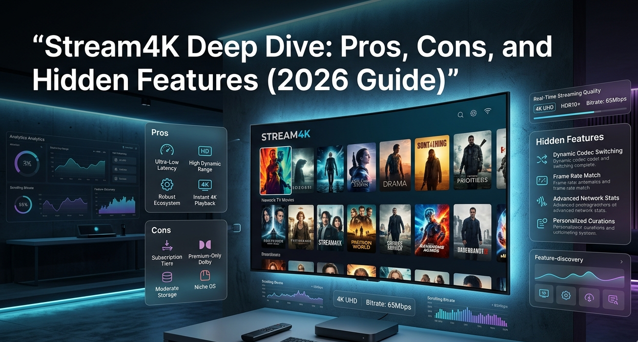 Stream4K Deep Dive: Pros, Cons, and Hidden Features (2026 Guide)